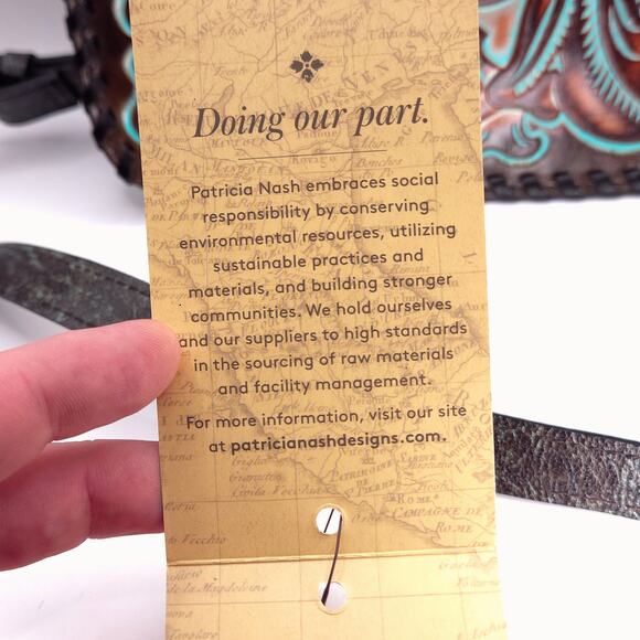 NWT Patricia Nash Women’s Bag Heritage Artisanal Vintage Inspired USA Romantic - Picture 10 of 12